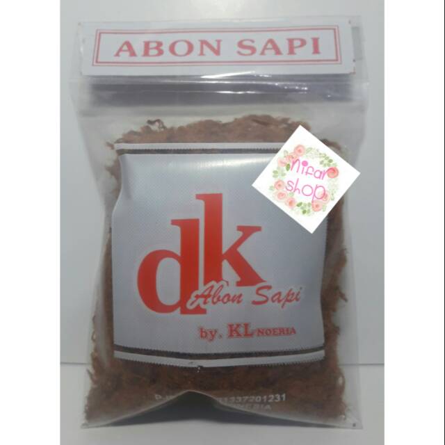 

Abon Sapi dk by KL noeria solo 100gr