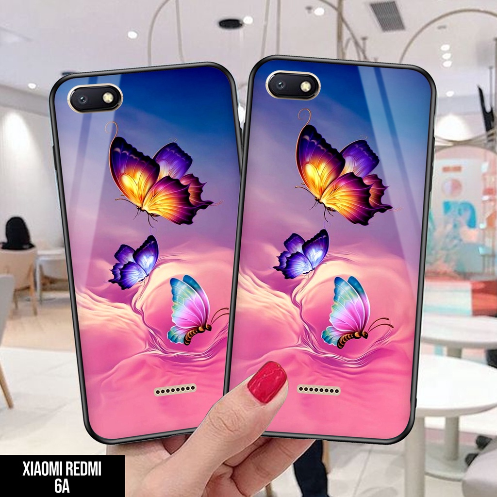 Case XIAOMI REDMI 6A - Casing XIAOMI REDMI 6A Terbaru TOP ONE CASE [ BUTTERFLY ] Silikon XIAOMI REDM