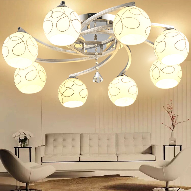 ✨ Garansi ✨Lampu plafon minimalis 3 In 1 Lampu Ruang Tamu Minimalis Lampu Gantung Plafon Desain Nordic modern Untuk Bohlam tidak termasuk