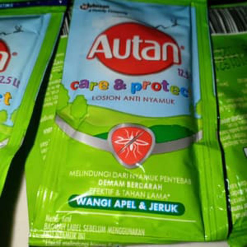 Autan Floral &amp; Protect Losion Anti Nyamuk sachet (bukan rencengan)