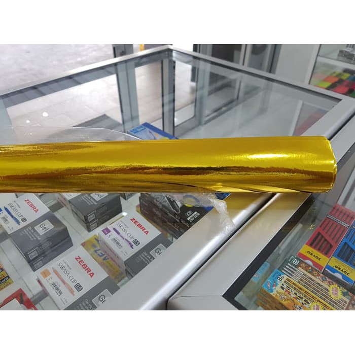 

KERTAS METALIK / KERTAS MENGKILAP / UKURAN 65 X 50 CM