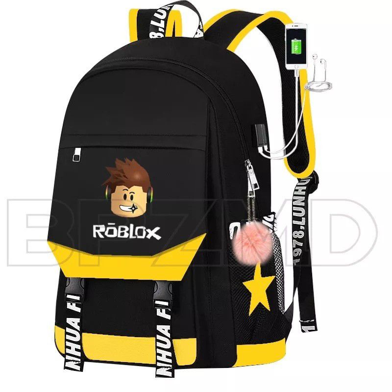 ROBLOX TAS RANSEL ANAK SEKOLAH SD TK PAUD/TAS SEKOLAH KEKINIAN/NGAJI/TAS BARU OPEN COD