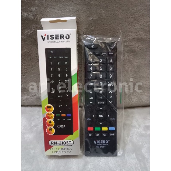 REMOTE TV LED/LCD TOSHIBA RM-2105T