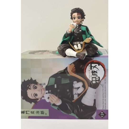 action figure demon slayer tanjiro kamado duduk