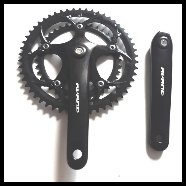 Crank Avand Hitam 53 - 39 T Cocok Untuk Sepeda Lipat Atau Balap