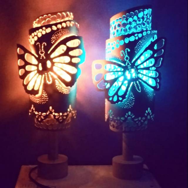 Lampu tidur paralon