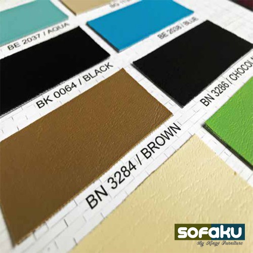 VISION Stark Bahan Kulit Oscar Pelapis Sofa, Kulit Jok Kursi - Jok Kulit Bahan Pelapis Sofa Oscar Le
