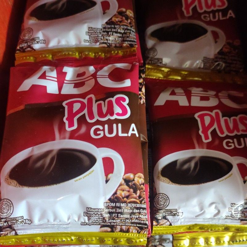 

kopi ABC plus gula