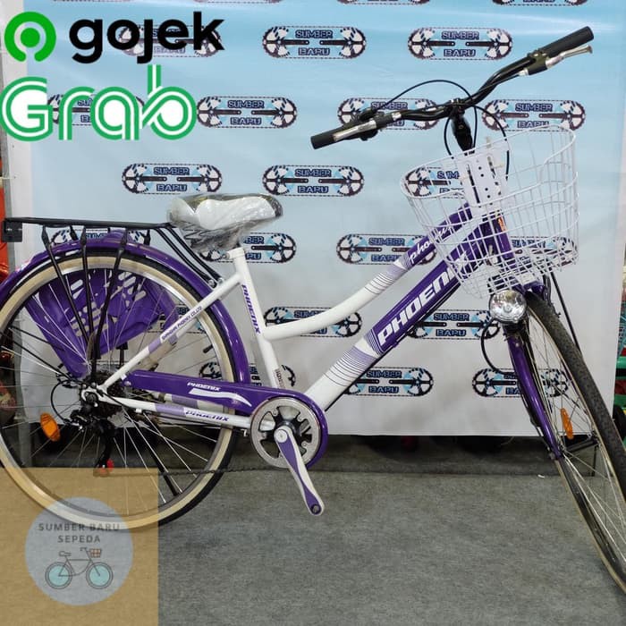 Terbaik Sepeda Keranjang Ctb 26 New Phoenix Shopee Indonesia