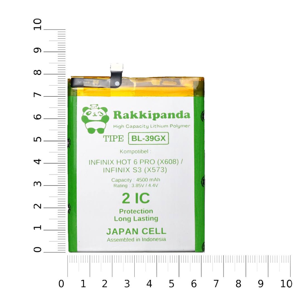 R/K- RakkiPanda - BL-39GX BL39GX Hot S3 X573 / Hot 6 Pro X608 Batre Batrai Baterai