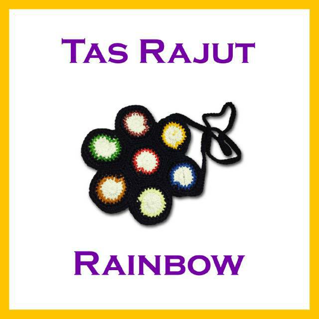 Tas Rajut Pelangi / Tas Rajut Rainbow
