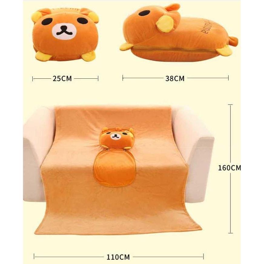 Selimut Bantal Boneka Anak Balmut Karakter Import Murah