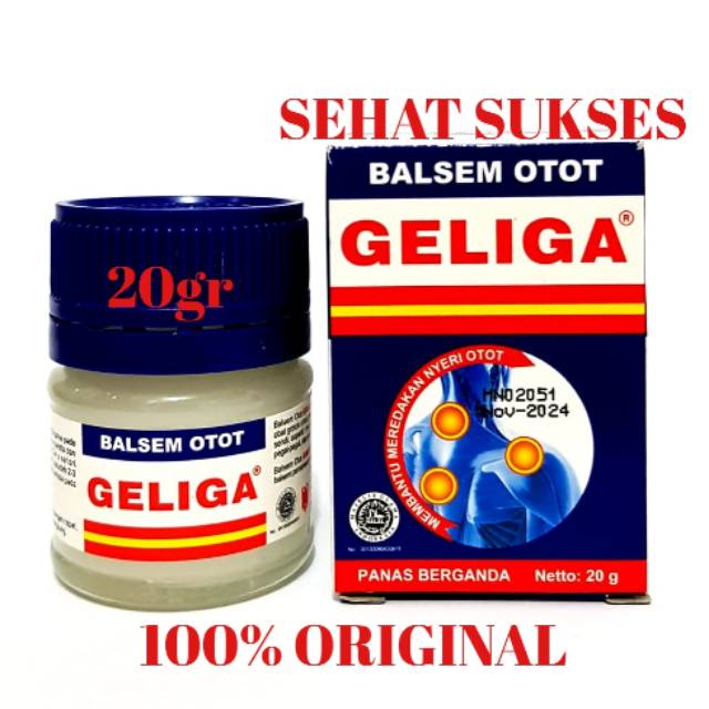 GELIGA BALSEM OTOT (20GR)