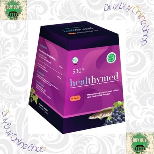 

HEALTHYMED EXTRA IKAN GABUS DAN BIJI ANGGUR ISI 30
