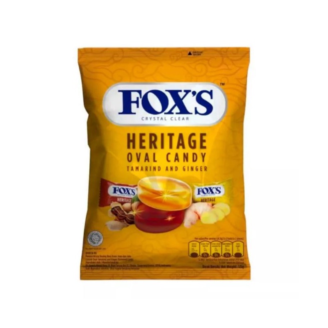 

FOX'S Heritage Oval Flowrap 125g