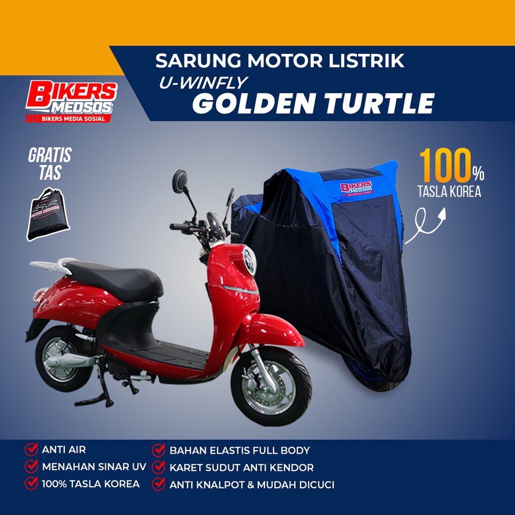 Sarung Motor Listrik Uwinfly Golden Turtle Indoor Outdoor