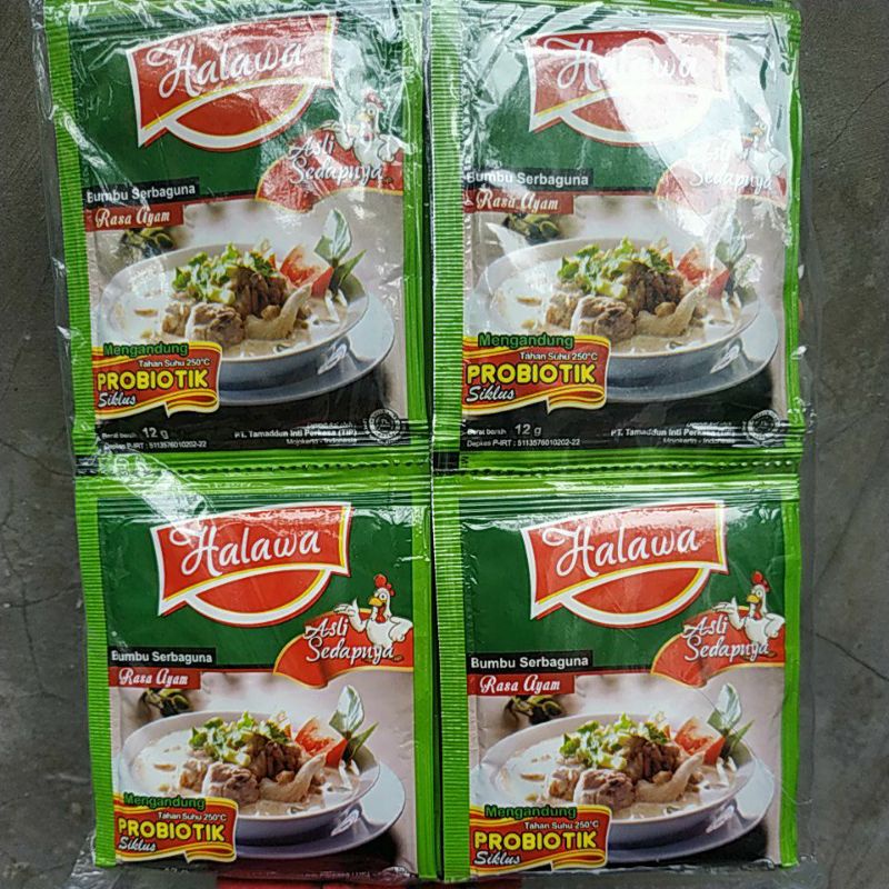 

Halawa Kaldu Penyedap Masakan Alami