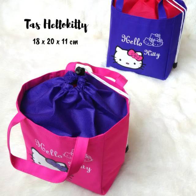 Tas hello kitty / goodie bag / tas bekal anak/tas jalan jalan/helloKitty /