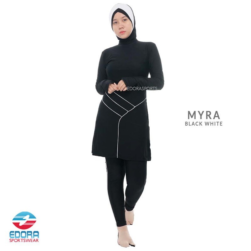 Baju Renang Muslim Wanita Dewasa MYRA MUSLIMAH EDORA ORIGINAL