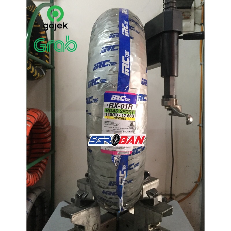 BAN IRC RX-01R 140/70-17 TUBELESS BAN IRC RX01 BYSON NINJA CBR