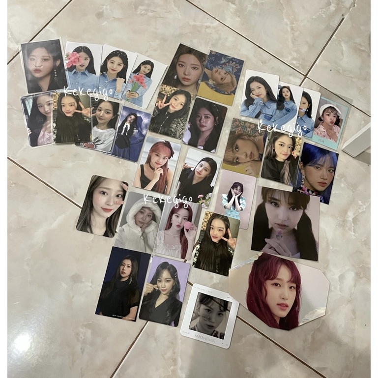 Photocard Izone all era wonyoung minju yujin chaewon yena nako chaeyeon eunbi hyewon minju zoom wony