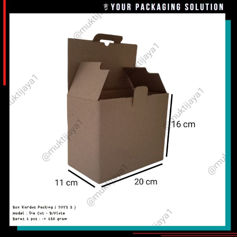 

Box Toys 3 • 20x11x16cm • Kotak/ Kardus/ Karton