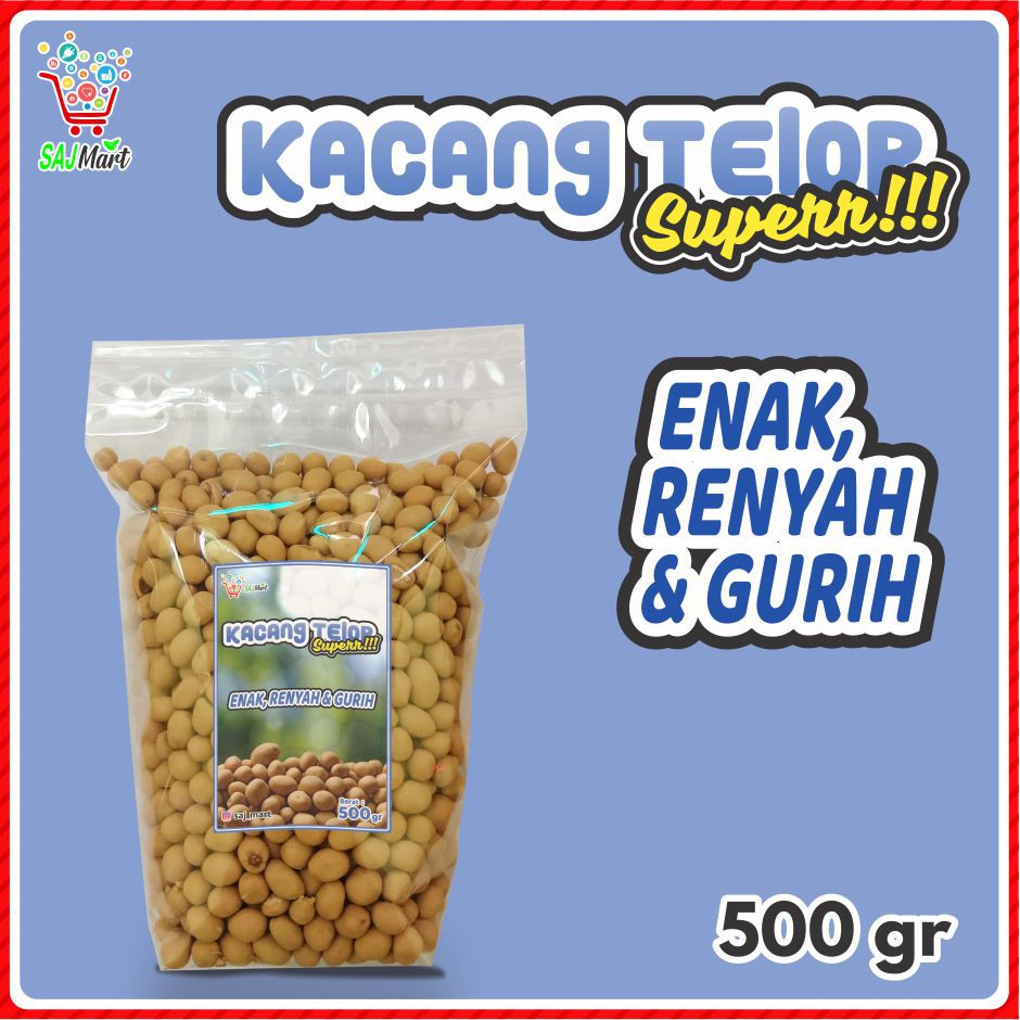 

Kacang Telor 500gr Super