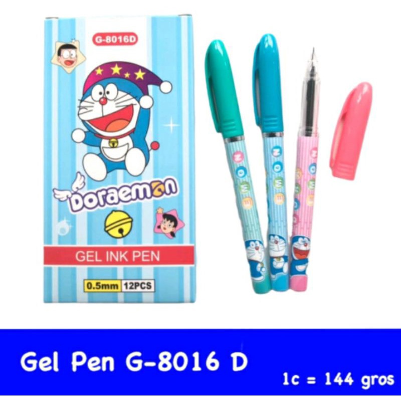 

pulpen ecer murah ulir, joyco & gel Doraemon