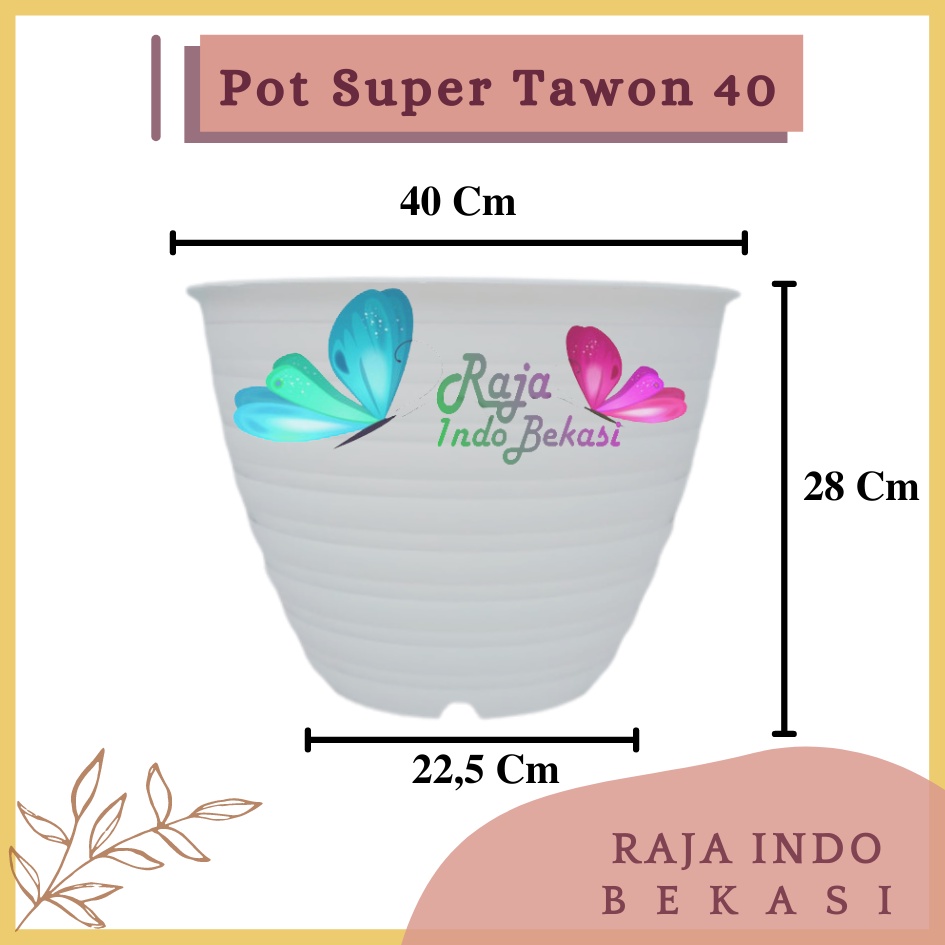 Rajaindobekasi Ori Pot Super Tawon 40 Cm Putih Hitam Merah Bata Coklat Terracota Teracota Pot Plastik Bunga Tanaman Pot Tawon Jumbo Besar Putih Tebal Murah Grosir Pot Jumbo Besar Putih Tinggi Murah 40cm 50cm 60cm 70cm 100cm