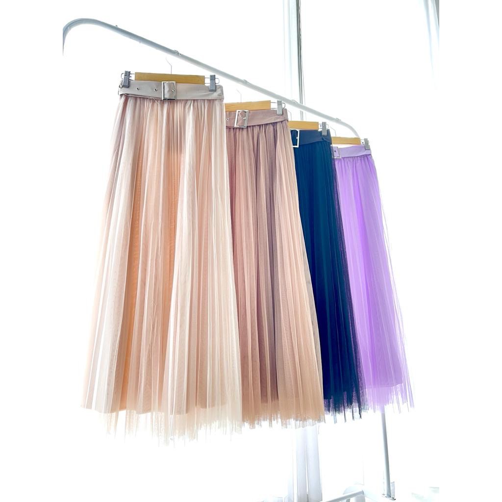 Rok Tutu / Rok Tile Gesper / Belted Tulle Skirt