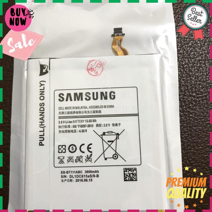 ORIGINAL BATERAI SAMSUNG GALAXY TAB3 LITE V . TAB 3V SM T111 SM T116