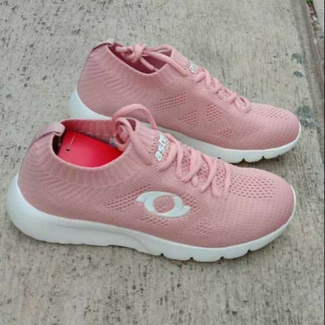 SEPATU RUNNING WANITA ASTEC ABRA PINK,ORIGINAL STORE