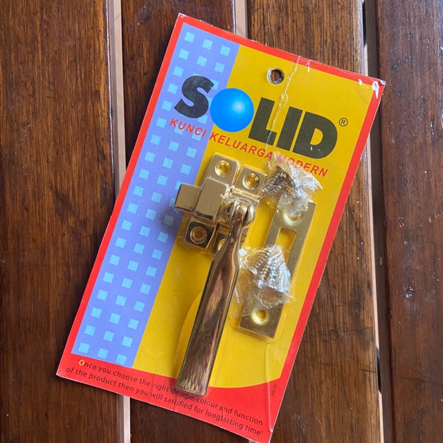 Grendel Jendela / Slot Tarikan Jendela Merk Solid