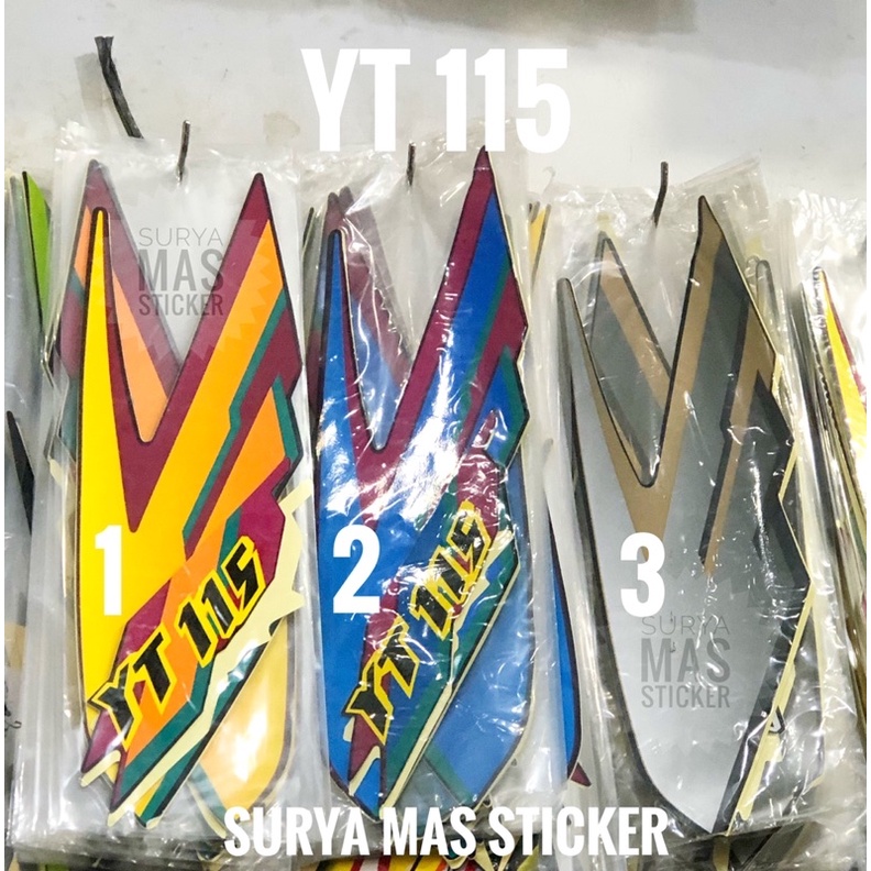 striping yt 115 stiker les bodi motor yamaha yt 115