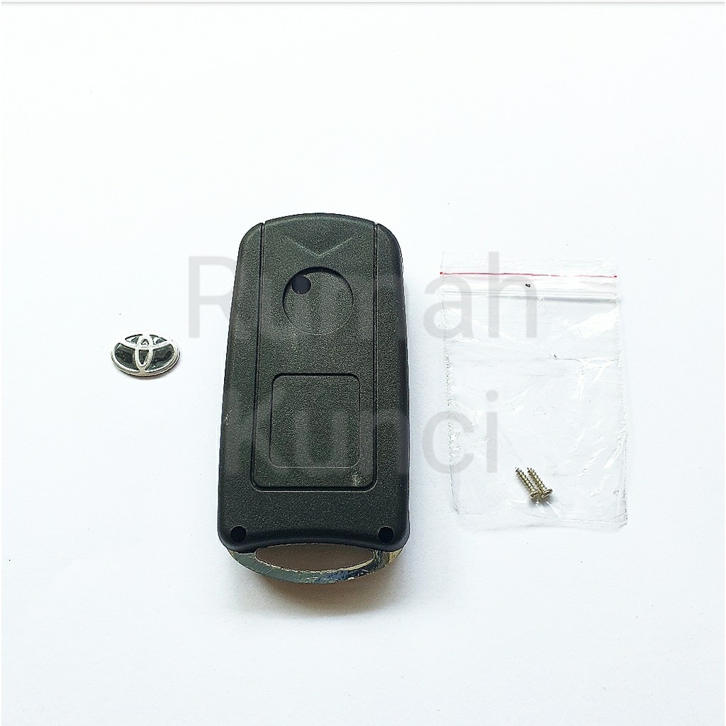 Casing Kunci Lipat Flip Key Toyota Avanza Veloz 3 Tombol Murah