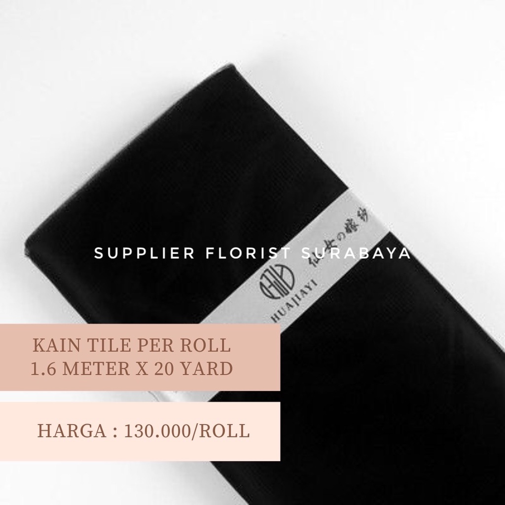 [PER ROLL] KAIN TILE WRAPPING BUNGA WRAP BUNGA KOREA KOREAN STYLE KAIN TILLE TULE TULLE