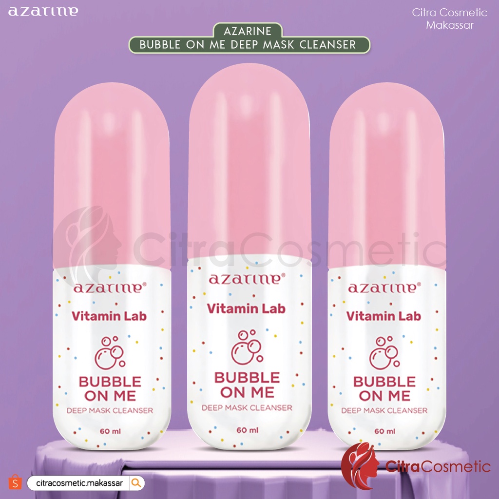 Azarine Bubble On Me Deep Mask Clanser 60 Ml