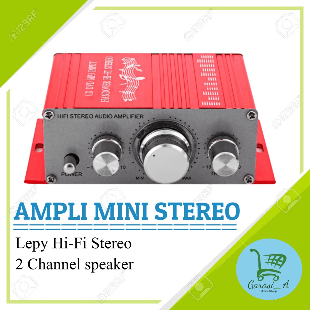 Amplifier Speaker 2 Channel 20W