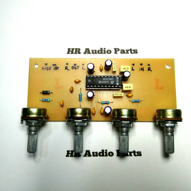 LM1036 Tone Control Stereo Hi-Fi DC 12v