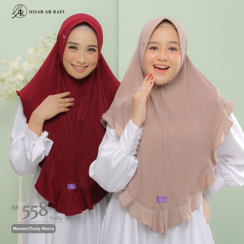 Hijab Instan Pliskit AR 558 by Hijab Arrafi