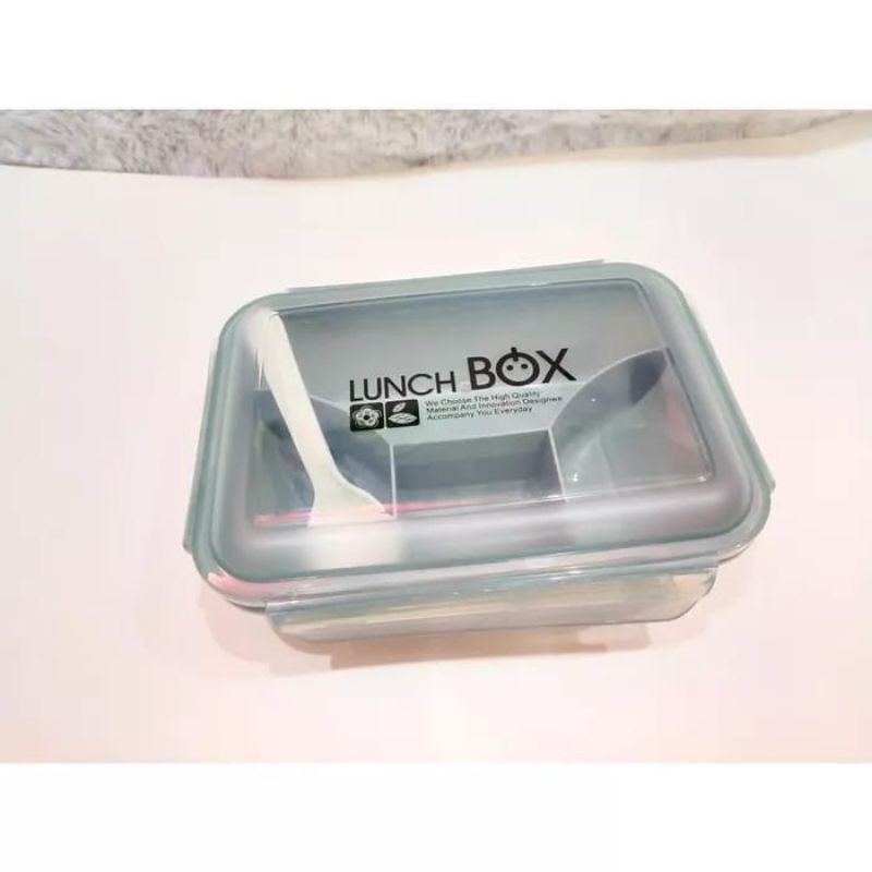 Lunch Box Kaixin 8233 4 Sekat Anti Tumpah