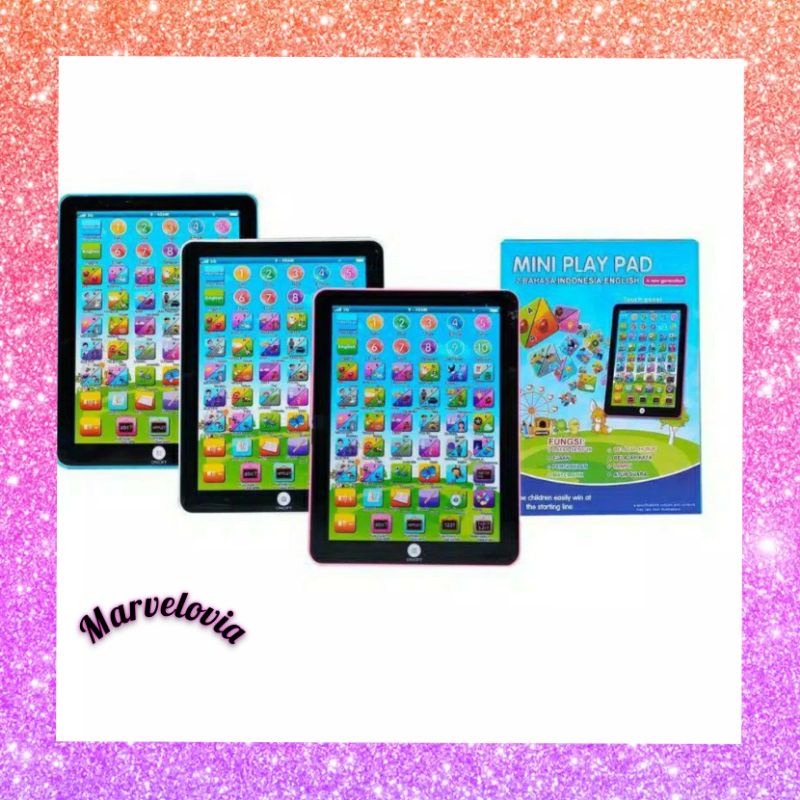 marvelashop | PLAYPAD MINI ANAK 2 BAHASA MAINAN