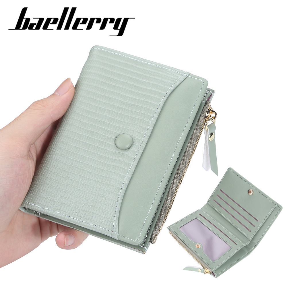 BAELLERRY N2370 Dompet Wanita Kecil Bahan Kulit PU Leather Premium WATCHKITE WKOS