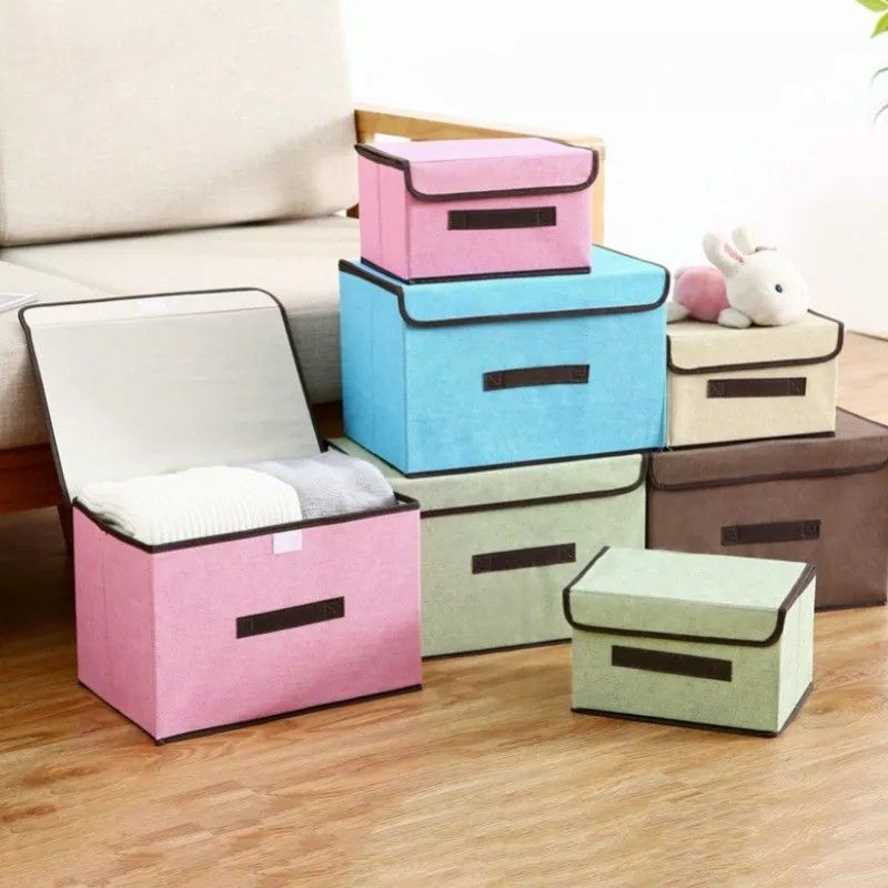 Jual Tempat penyimpanan 2 in 1 storage box portable box lipat Shopee