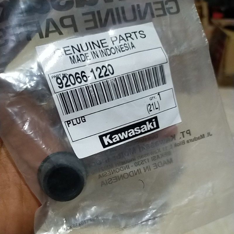 Karet tutup stang ninja R SS original Kawasaki KGP 92066-1220