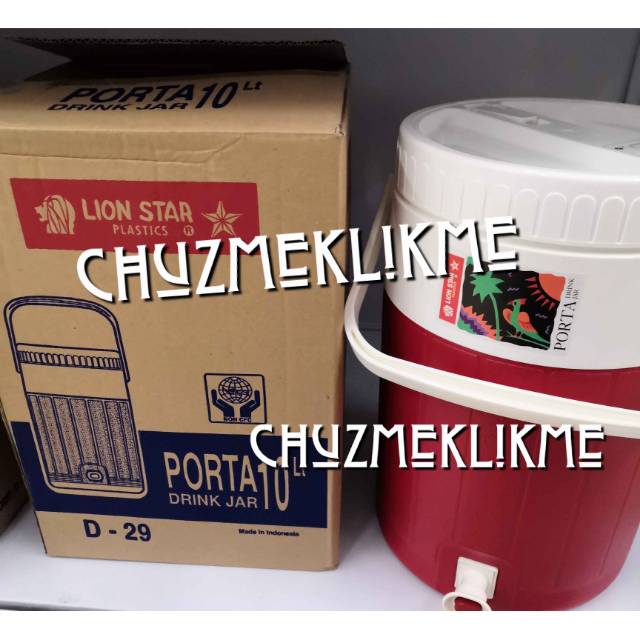 Porta drink jar lion star D-29 (10 liter)/Dispenser air Porta drink jar D-29 lion star