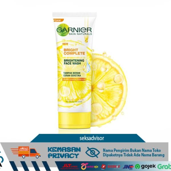 ☏ GARNIER SABUN CUCI MUKA LIGHT COMPLETE WHITESPEED. Pure Lemon - 100 ml ☄