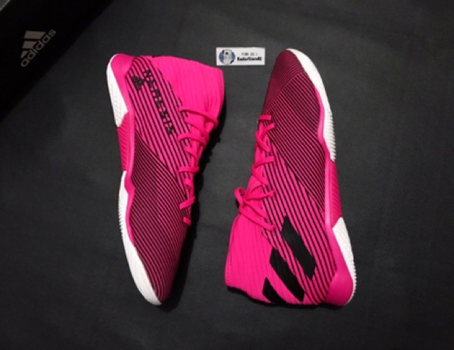 Hot Deals Sepatu Futsal Adidas Nemeziz 19.3 In Shock Pink/Black F34411 Original Bnib