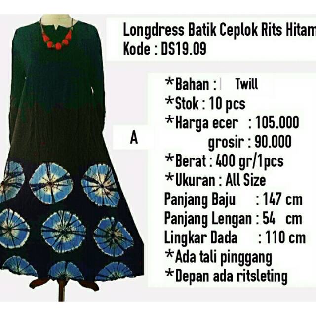 Longdress Batik | Longdress | Longdress Murah | Grosir Longdress | Longdress Batik