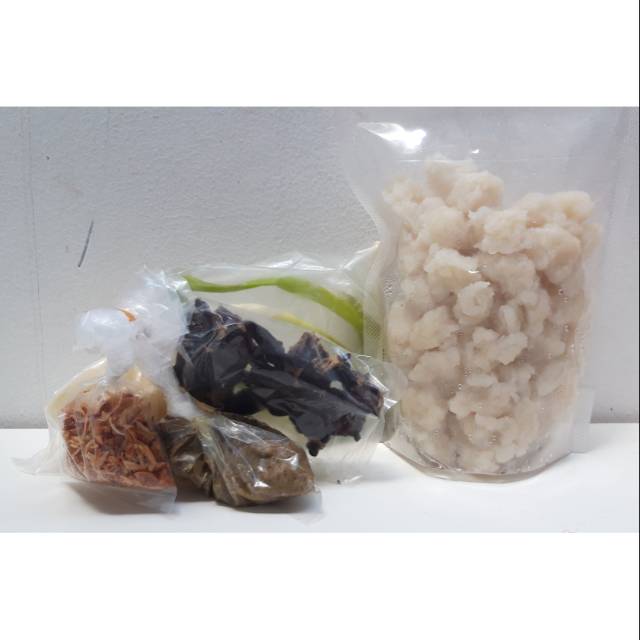 Tekwan palembang tersedia dalam kemasan vacuum